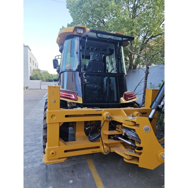 Original Caterpillar 428F Backhoe Loader with Hydraulic Disc Brake and Wheel Loader