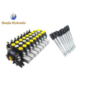 Hydraulic Modular Control DCV-100 L/MIN 8 Lever With Spring Return Type For