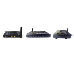 Buy cheap Small FTTH CATV Modem WIFI EPON ONU UNIT 4FE With WDM Equal ZTE ONU Black Color from wholesalers