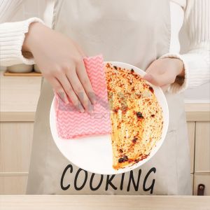 Perforated Wavy Pattern Spunlace Non Woven Fabric For Kitchen Rag Rolls