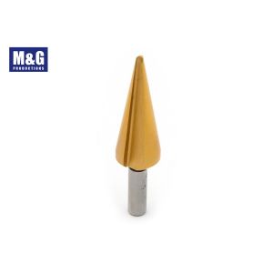 Round Shank Straight Flute HSS Conical and Tube Drill Bit For Metal Tube and
