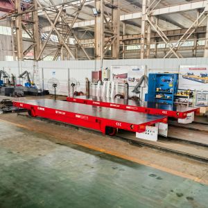 10 Tons Trackless Electric Transfer Cart For Material Handling