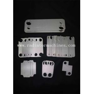 14 Mm Customized Vertical Stroke Heat Transfer Fins By Radiator Fin Machine
