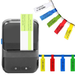 Portable Bluetooth Thermal Address Label Printer 20mm-55mm