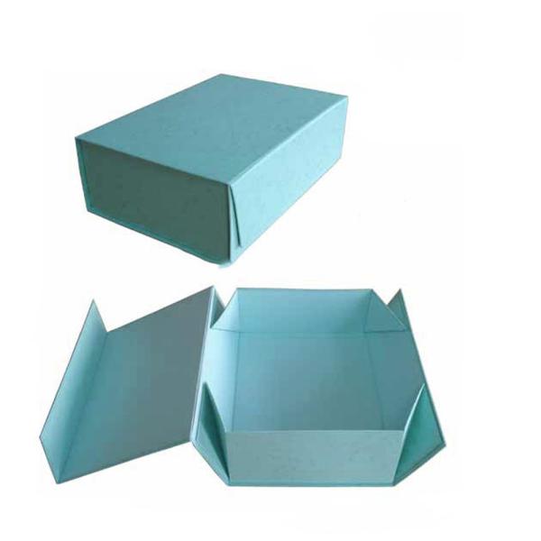 Quality Folding Cardboard Flat Pack Boxes with Magnetic Cover for sale