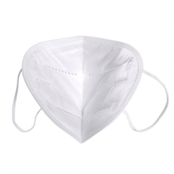 Hypoallergenic Ffp2 KN95 Ear Face Mask , Foldable Industrial Face Mask