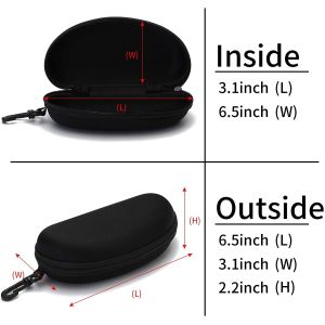 EVA plastic Hard Shell Eyeglass Case , BSCI Sunglasses Travel Case