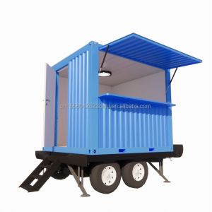 Folding Container 10ft Pop-up Mobile Home Trailer for Modern Tiny Custom Prefab