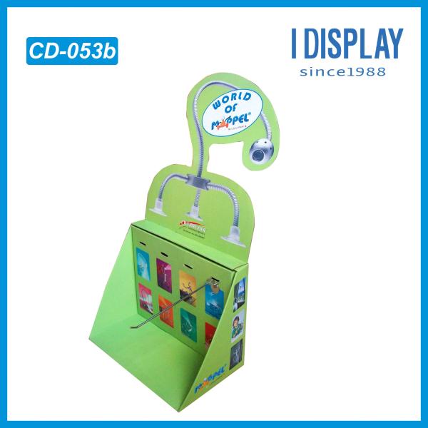 Special Design PDQ Cardboard Countertop Displays With Pegs to Kid Toys , Eco