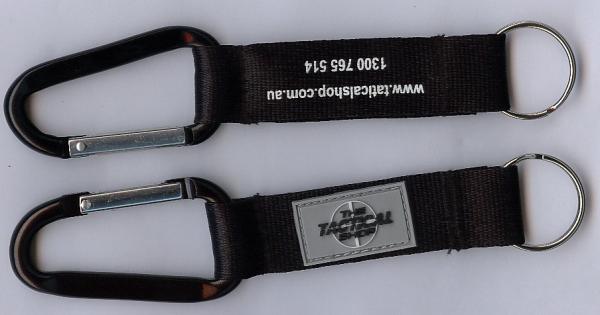 18.5*4CM Fashionable Strap With Carabiner , Fabric Lanyard Key Chain