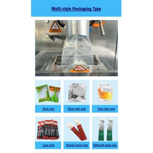 Automatic Vertical Straight Screw Powder Packaging Machine With Sealed Chamber