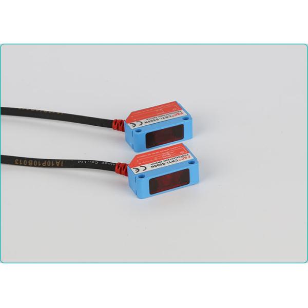 40cm Diffuse Reflective Rectangular Photoelectric Switch NPN PNP DC 24V