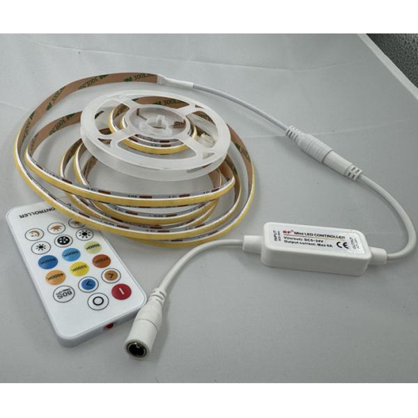 DC 24V Landscape 2m 560 LEDs COB Dimmable LED Strip Kit with Controller and
