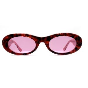 AS074 Acetate Frame Sunglasses featuring Oval Eye Shape and Acetate Sheet
