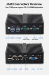 Intel Celeron Series Processor Custom Mini PC With Dual COM And HDMI For
