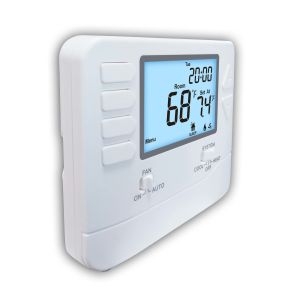 High Temperature Thermostat Non Programmable Thermostat with Blue Backlight and