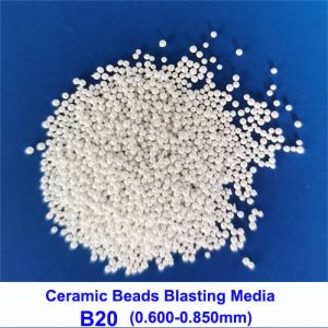 700HV Ceramic Blasting Media Zirconia Sand B20 B30 B40 B60 For Metal Surface