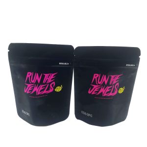 ODM Soft Touch Mylar Bag 2oz Biodegradable Stand Up Pouches Food Packaging