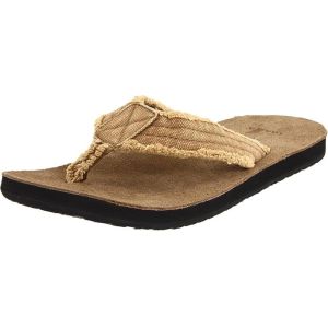 China Multiple Colors Sizes Men's Flip Flops Slippers EVA Denim Sandals With Textile Sock on sale