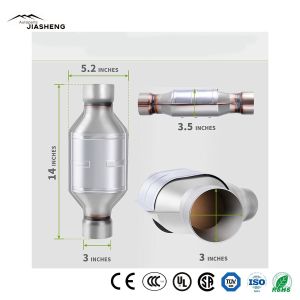 3" Inlet & Outlet Universal Competitive Price Automobile Parts Exhaust Auto