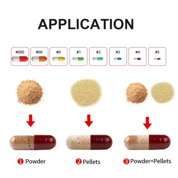 TIANHE 00 Capsule Pharmaceutical Pellet Capsule Filling Machine