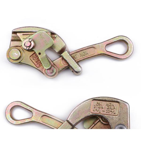 Zinc Plating 4140 Alloy Steel 22mm 20kn Cable Pulling Clamp