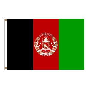Mesh Polyester 115g Afghan Custom Country Flags 3x5ft 110g 115g