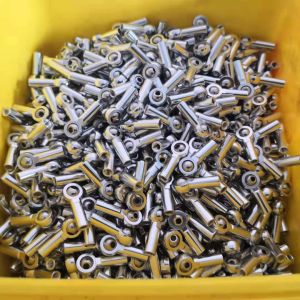 Small Precision CNC Turned Parts With Powder Coating Thermal Treatment Painting