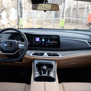 5/7 Seats Front/Rear Wheelbase Electric Vehicle Plug-In Hybrid with 1585/1580mm