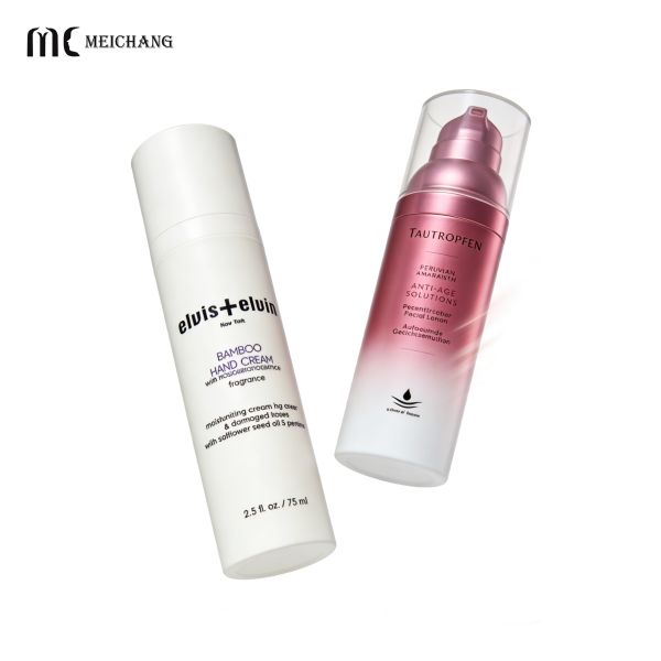 30ml 50ml 80ml High-Transparency Vacuum Fresh-Locking Airless Pump Bottle for Repair Essence