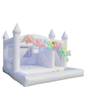 Wholesale 2024 White Inflatable Jumping Castle with Customized Size and Accessory Packing Bag from china suppliers