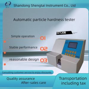 Feed Testing Instrument ST120B Automatic Particle Hardness Tester High Precision