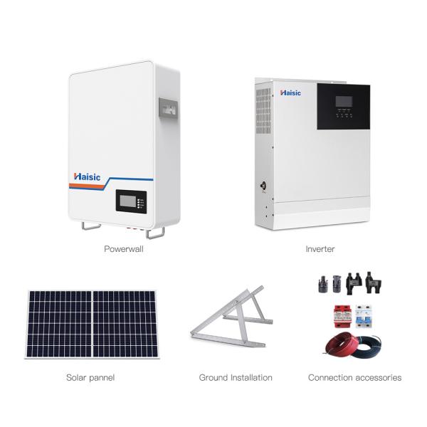 Quality MPPT Solar Charge Controller 10kw 5kw Hybrid Inverter Panel All In One System With Energy Storage Battery for sale
