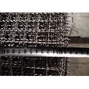 20mm Openning Mining Screen Mesh Aluminum Crimped Wire Mesh Rolls