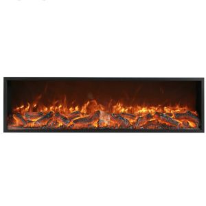 1500mm 60inch Built-in Electric Fireplace Portable Chimney Free Vent Free