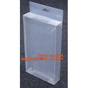 Soft Crease Folding PVC Clear Plastic Box, Custom Design Clear Plastic Box , PVC