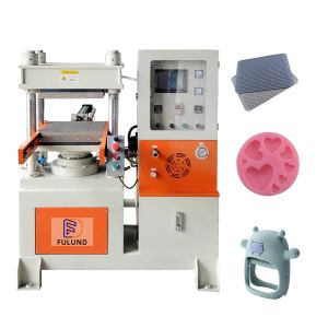 Mini Small Rubber Plate Vulcanizing Press Hydraulic for clothing labels