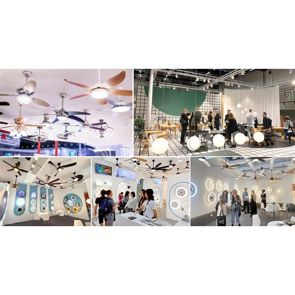 Decorative 16 Inch Ceiling and Wall Dual-Purpose Mounted Single Directional Oscillating Corner Ceiling Fans With Remote Control