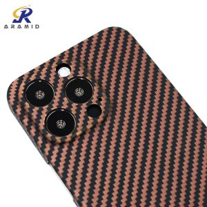 Custom Logo Eco Friendly Aramid Fiber Mobile Phone Case For iPhone 13