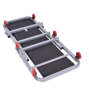 Foldable creeper and seat