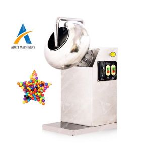 Sss304 Chocolate Making Machine Sugar Pill Pan Coating Machine Food Industries