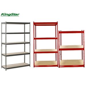 Wholesale 200Kg Capacity Z Beam Boltless Storage Shelving With 5 Layers MDF Deck from china suppliers