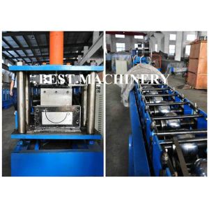 Water Gutter Feeding Trough Channel Roll Forming Machine Aluminum
