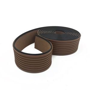 ISO Certified Low Maintenance PVC Synthetic Teak Deck Mat For Boat Flexiteek