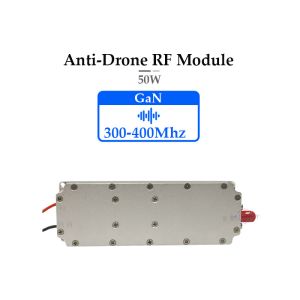 50W GaN RF Module 300-400MHz for Anti-Drone Systems | High-Power UAV Signal Suppression, FPV Drone Interception, Security Surveillance, Counter-UAV Operations
