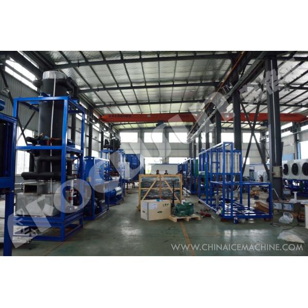 Automatic 10 Ton Cylindrical Ice Maker for Ice Storage Capacity of 10000kg by FOCUSUN