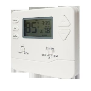Underfloor Water Heating 7 Day Programmable Thermostat Battery Or 24V Voltage
