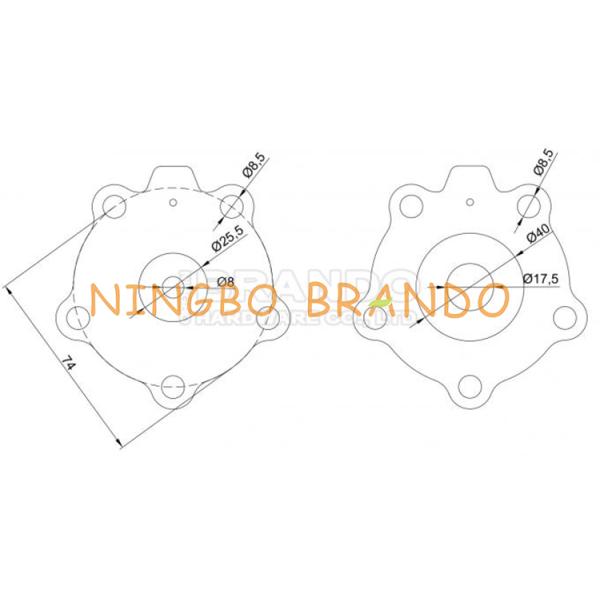 K2000 K2002 K2003 Diaphragm Repair Kit For Goyen Pulse Valve CA20T CA20DD