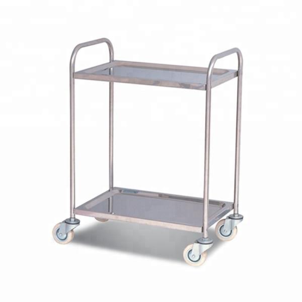 Quality Two Layers Aluminium Platform Trolley Durable High Load Capacity for sale