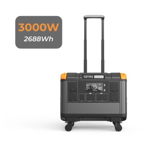 Buy cheap Portable Power Bank Solar Generator LiFePO4 Battery Powerstation 3000 Watt from wholesalers